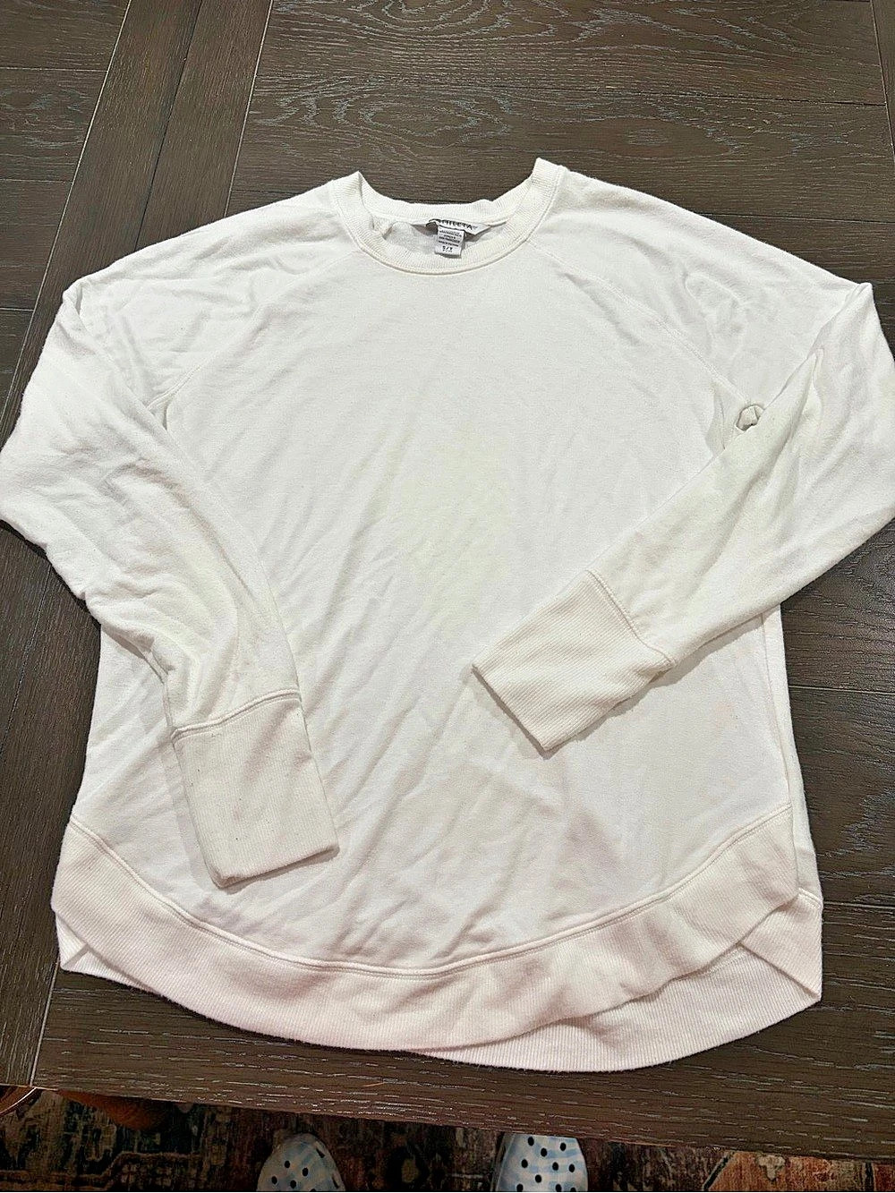 Athleta Mindset Sweatshirt White Small